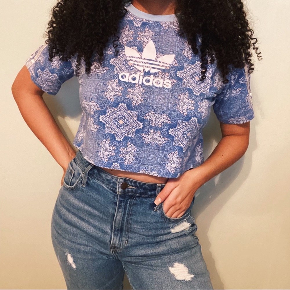 Adidas crop top